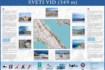 Otok Pag, otvorenje nove staze vrh sv. Vid - grad Pag