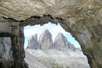 Tre cime di Lavaredo i Monte Paterno (2744 m)