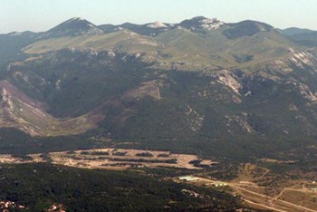 Suhi vrh (1250 m) - Fratar (1353 m) - Dnić (1190 m)