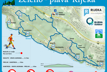 44. pohod "Žene u planinu", Zeleno-plava Rijeka